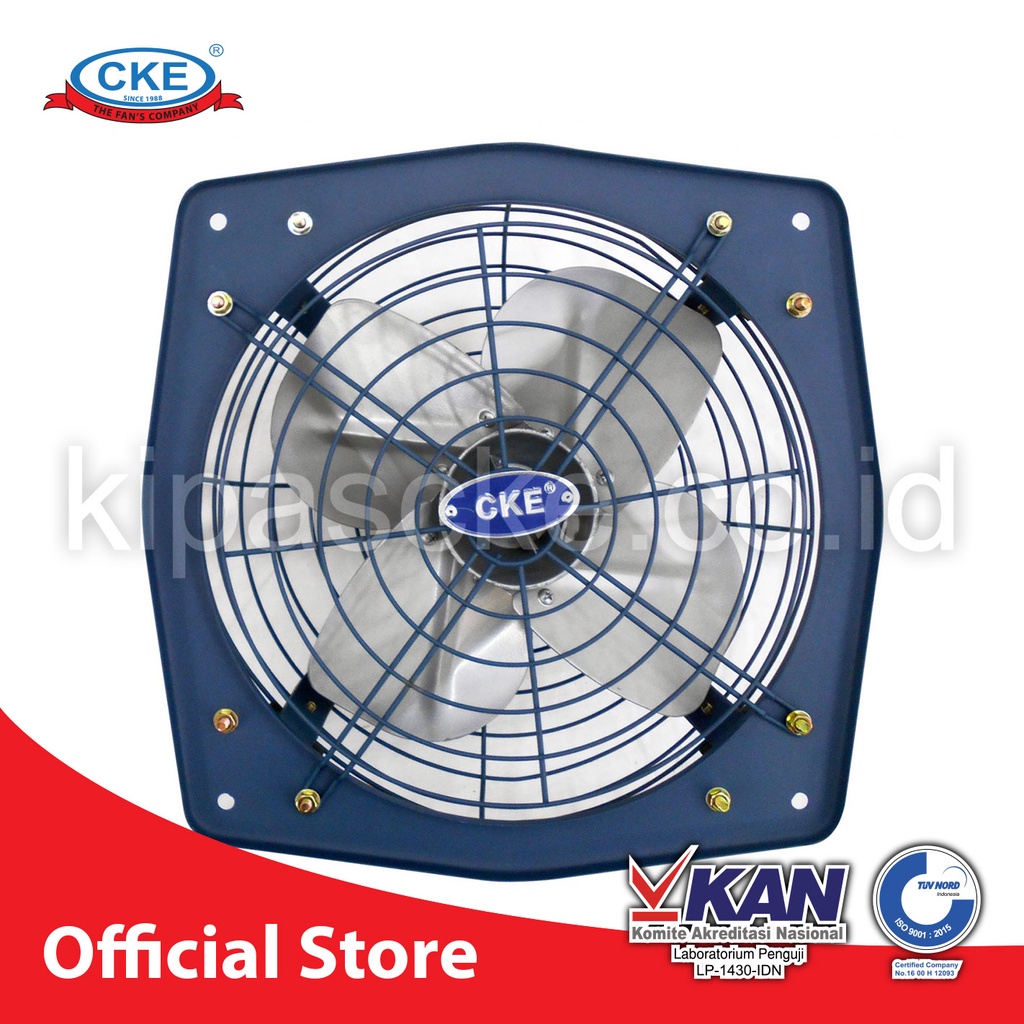 CKE Exhaust Fan Extra 16 Inch DB EEN-D16/1-YL 220 Volt Blower Gedung