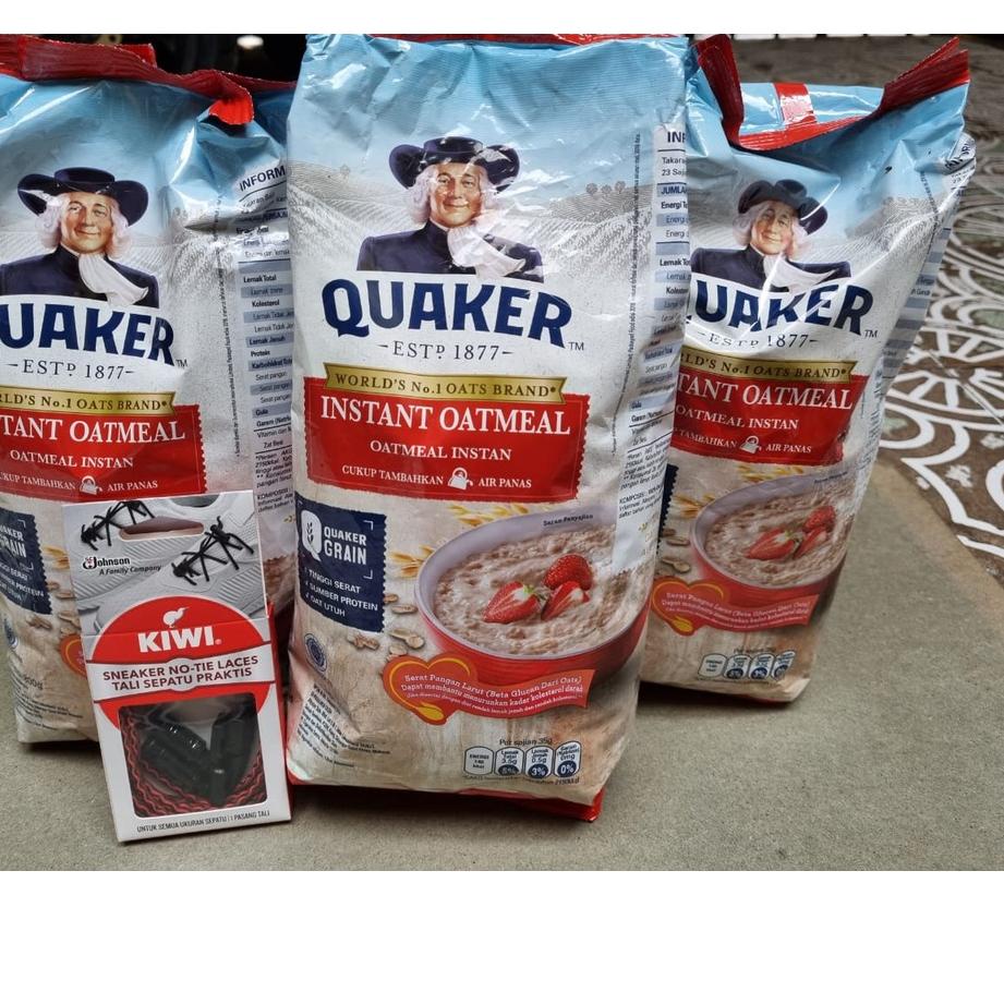 

TRXGg5G0--Quaker Instant / Quick Cook Oatmeal 800 gram GRATIS ANTIS / MANGKUK / CONTAINER