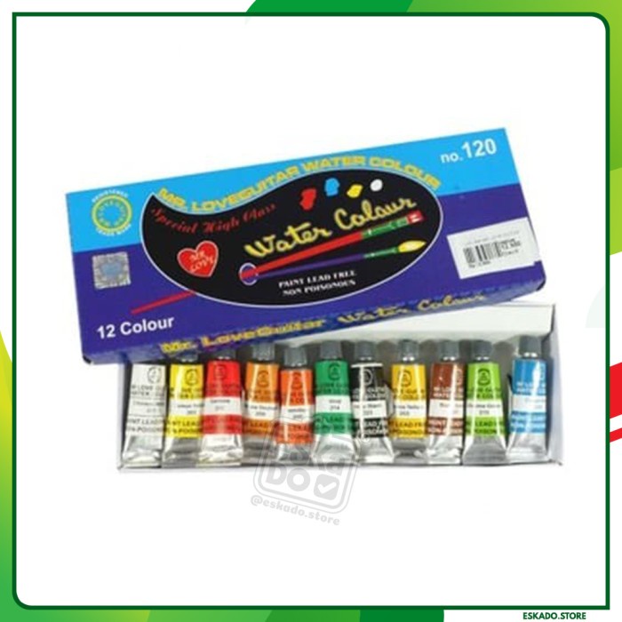 

Spesial Cat Air / Water Colour Guitar No. 120 Promo