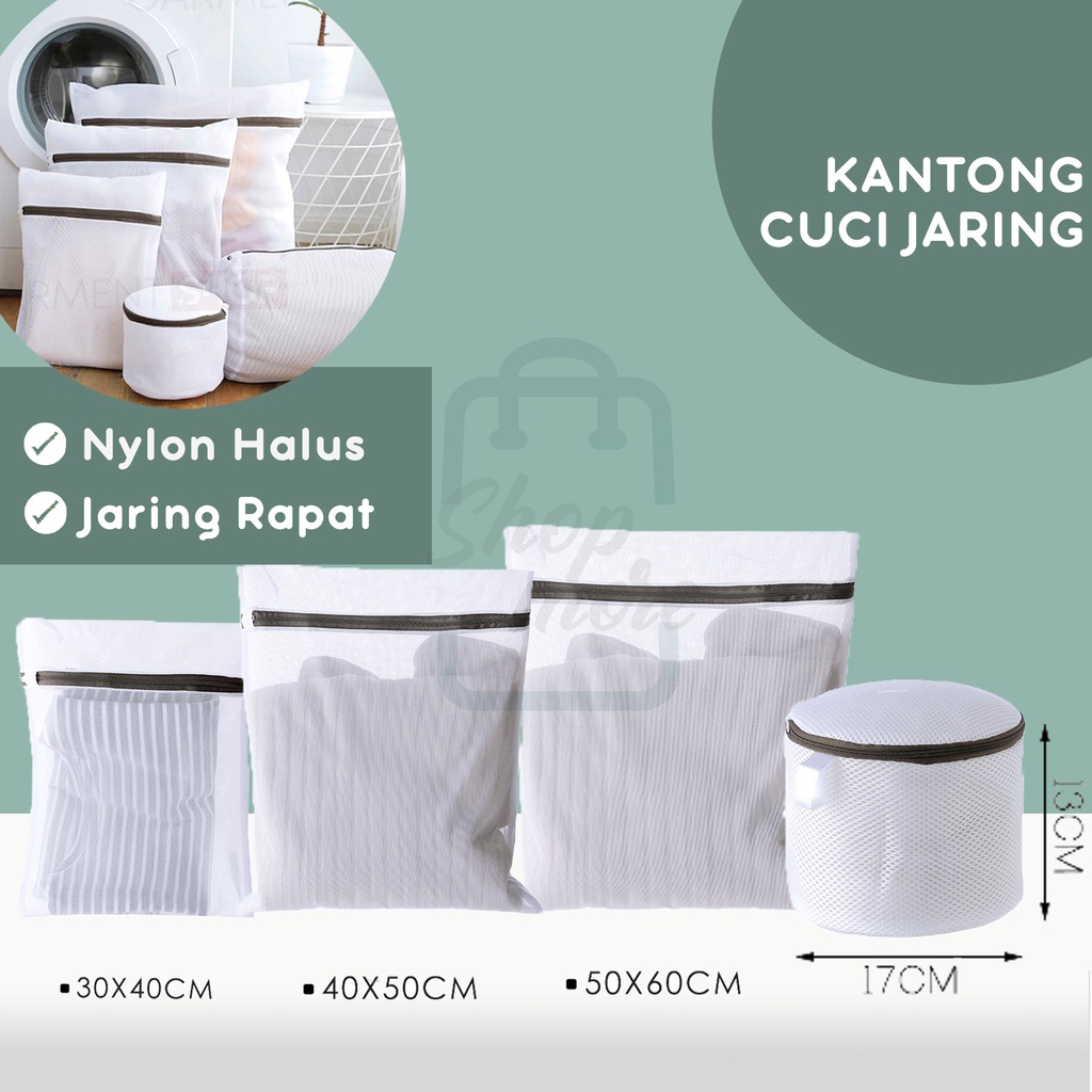 Jaring Laundry Bag Jaring Baju Kotor Kantong Jaring Bra Laundry Bag Washing bag