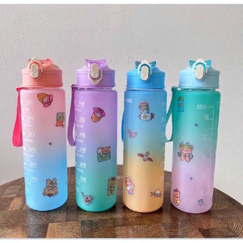 botol minum gradasi 1 liter