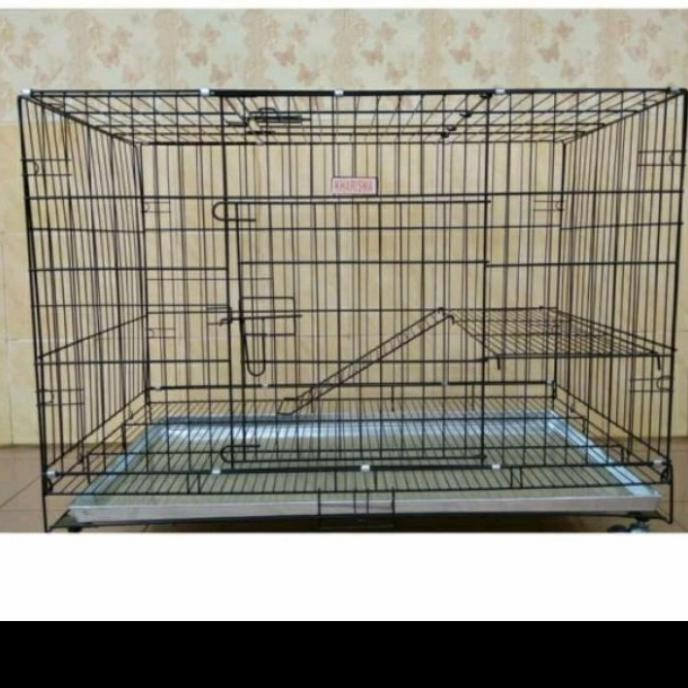 Promo Kandang Kucing Tingkat 1 90X60X70