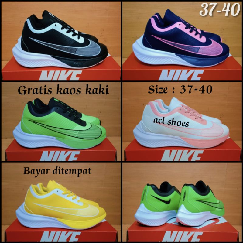 Sepatu Sneakers Olahraga Joging Running Wanita Import / Sepatu Senam Aerobik Zumba Wanita Ringan Mod