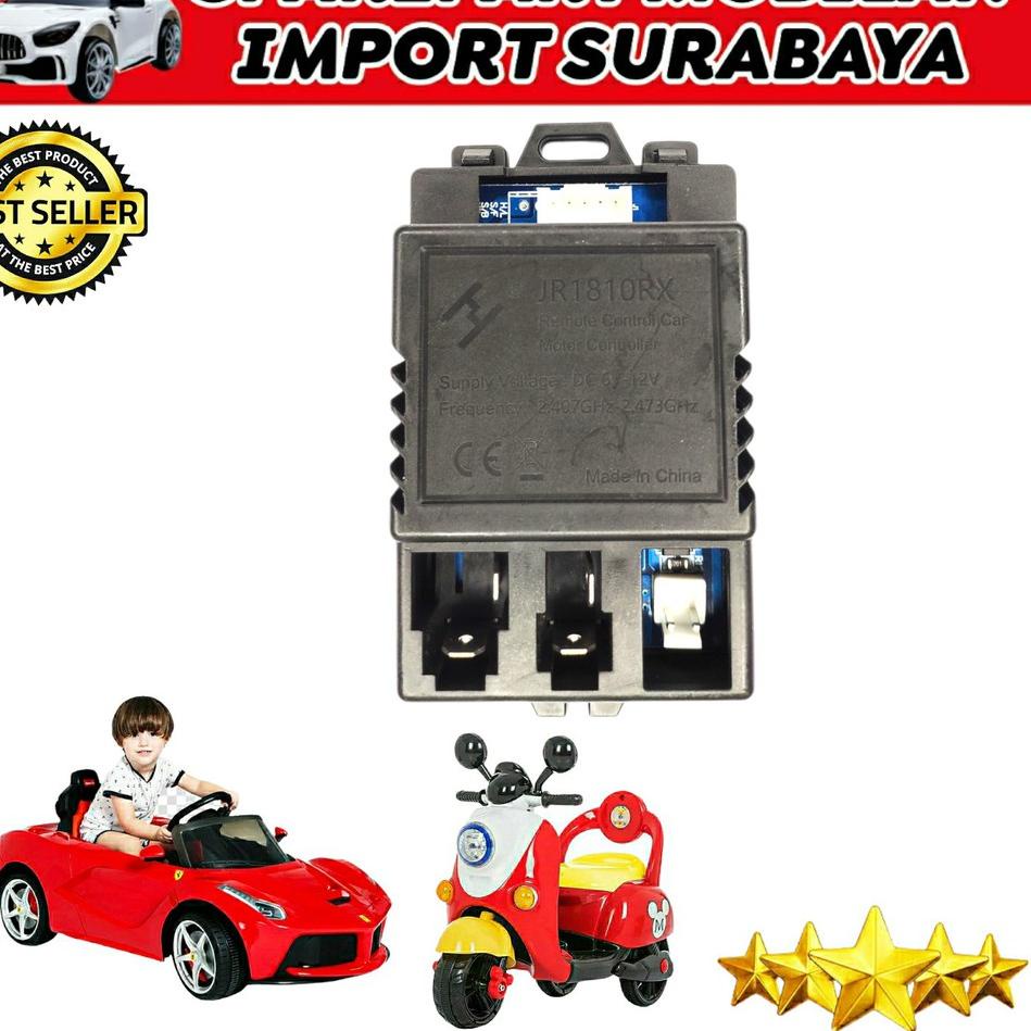 Obral Populer JR1810RX MOTOR CONTROLLER RECIVER JR 1810 RX MODUL 6V -12V REMOT KONTROL BLUETOOTH 2.4