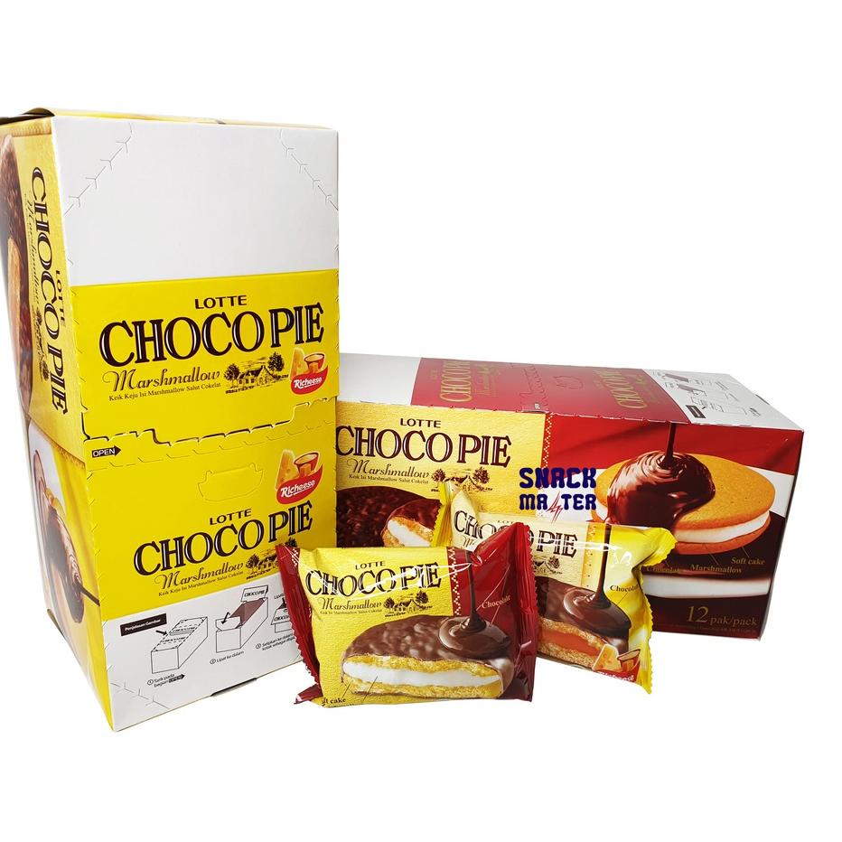 

10.10 Fasion sale Lotte Chocopie Marshmallow BOX - Netto 28gr x 12 pcs !!