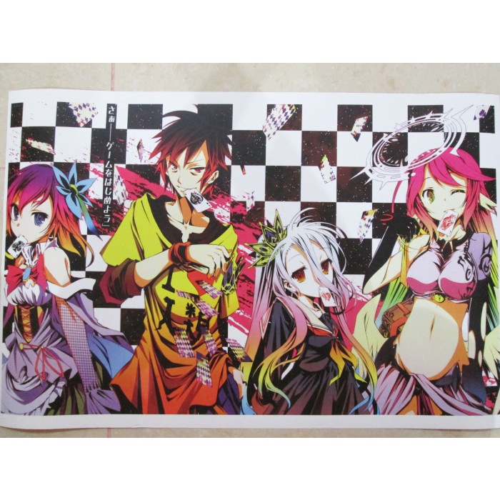 

Gilaa!!! Poster No Game No Life 2 Berkualitas