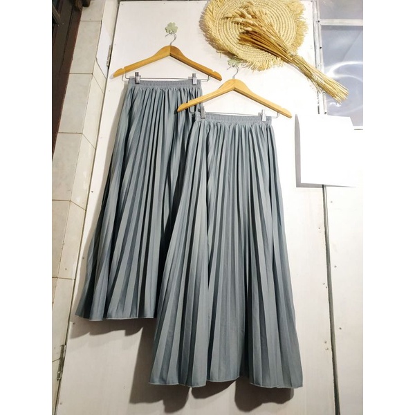 Rok Plisket Premium Ready Semua Warna