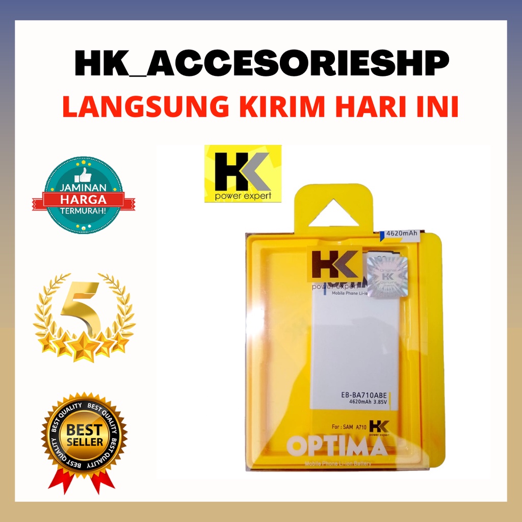 BATERAI DOUBLE POWER HK OPTIMA SAMSUNG A7 2016 A710