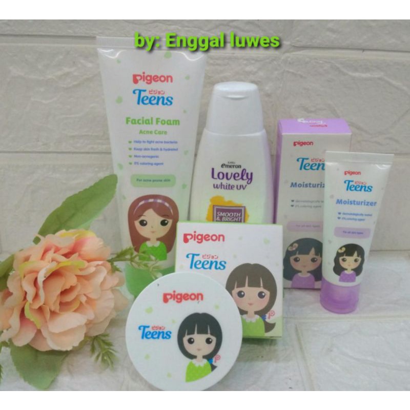 PAKET HEMAT PIGEON TEENS UNTUK KULIT BERJERAWAT