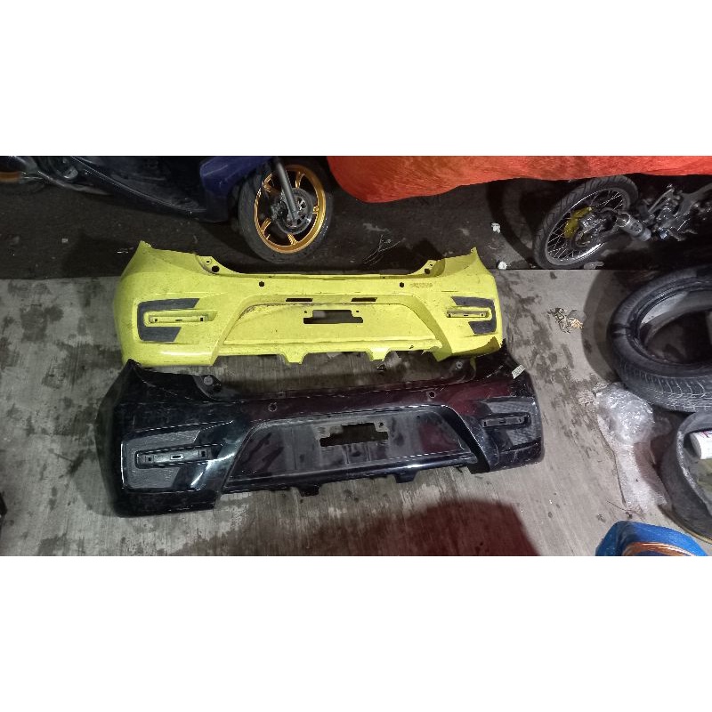 Bumper bemper belakang Agya Ayla 2014 - 2016 2017 2018 2019 2020 Facelift Original