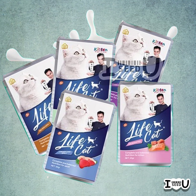 Life Cat Sachet Makanan Kucing Basah 85gr