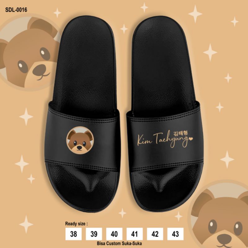 SENDAL BTS EMO ANIMAL/SANDAL SANTAI BTS EMOT 37-43