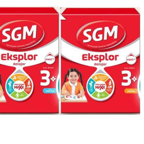 

Harga Bersahabat SGM Eksplor 3+ Susu Bubuk Rasa Vanila dan Madu 900 gr$