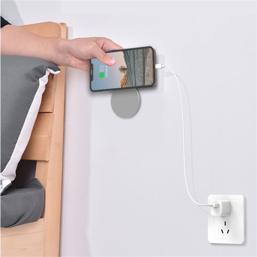 Bracket Magnetik Dudukan Handphone Gps Bahan Aluminum Alloy