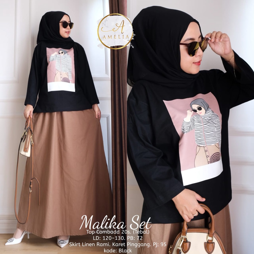 SETELAN WANITA MALIKA SET BY AMELIA