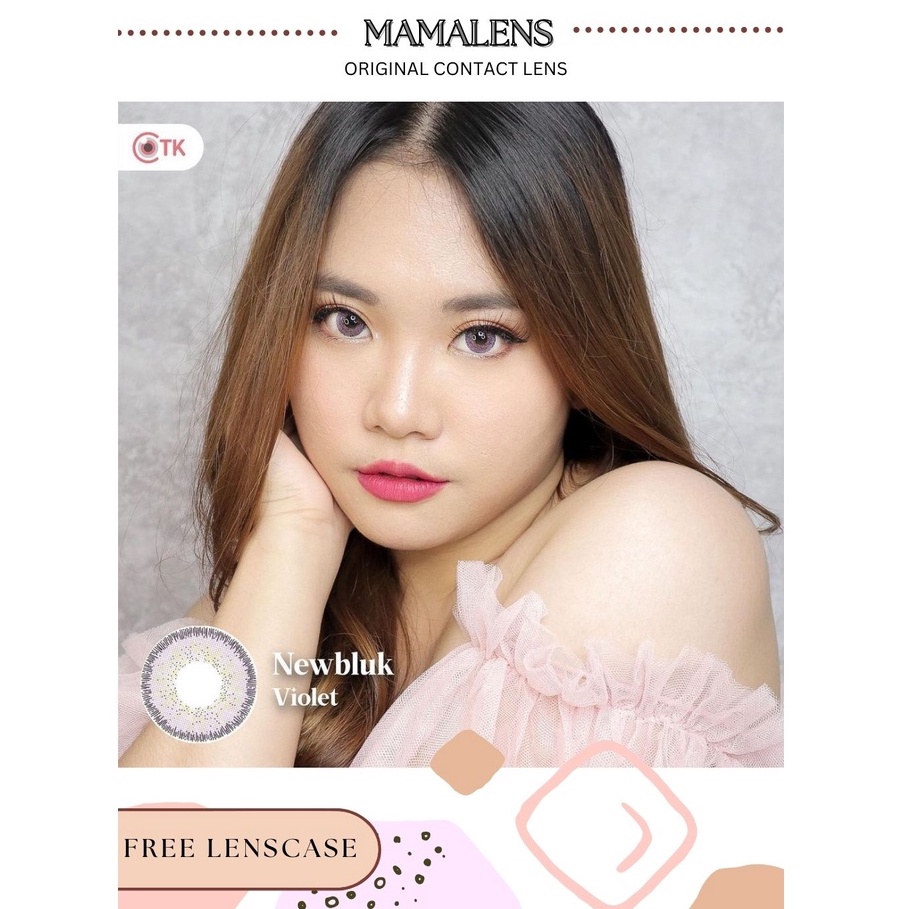 SOFTLENS NEWBLUK DIA 15MM NORMAL | FREE LENSCASE - MAMALENS