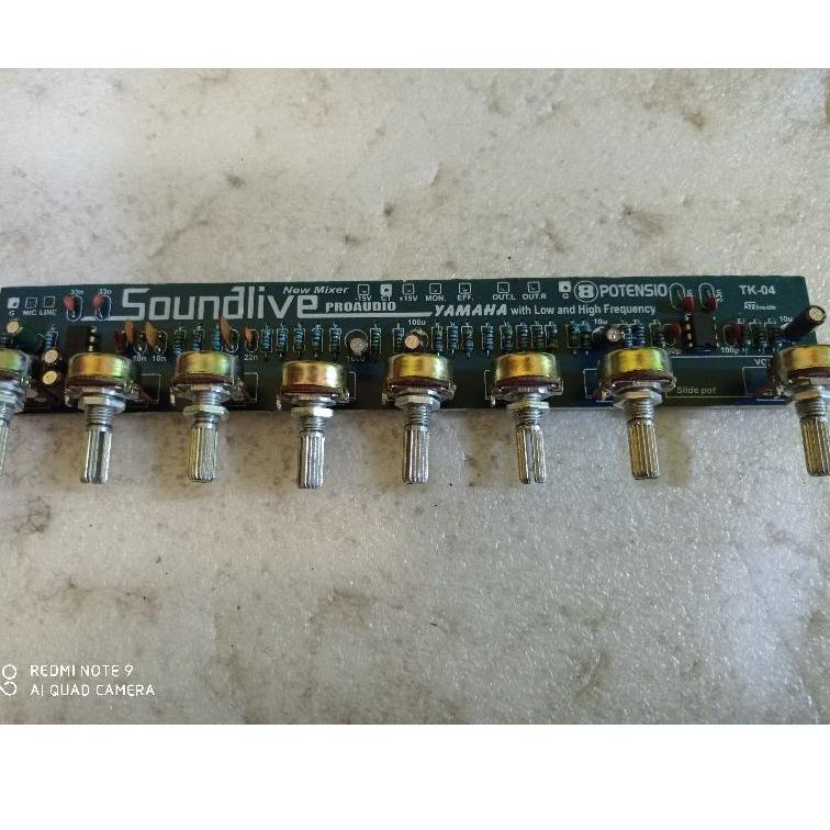 ➻Readystock✫➻ GKGRA mixer 8 potensio Yamaha tone control mixer J54 Produk Keren