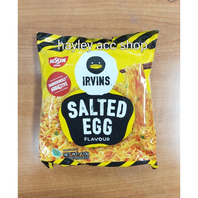 Jual Nissin Irvins Salted Egg Instant Noodle 113g Shopee Indonesia