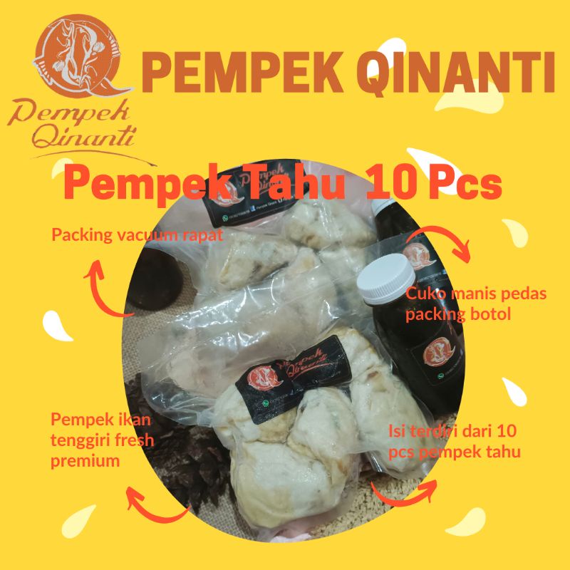 

PEMPEK TAHU PEMPEK QINANTI/PALEMBANG ASLI/IKAN TENGGIRI/FROZEN