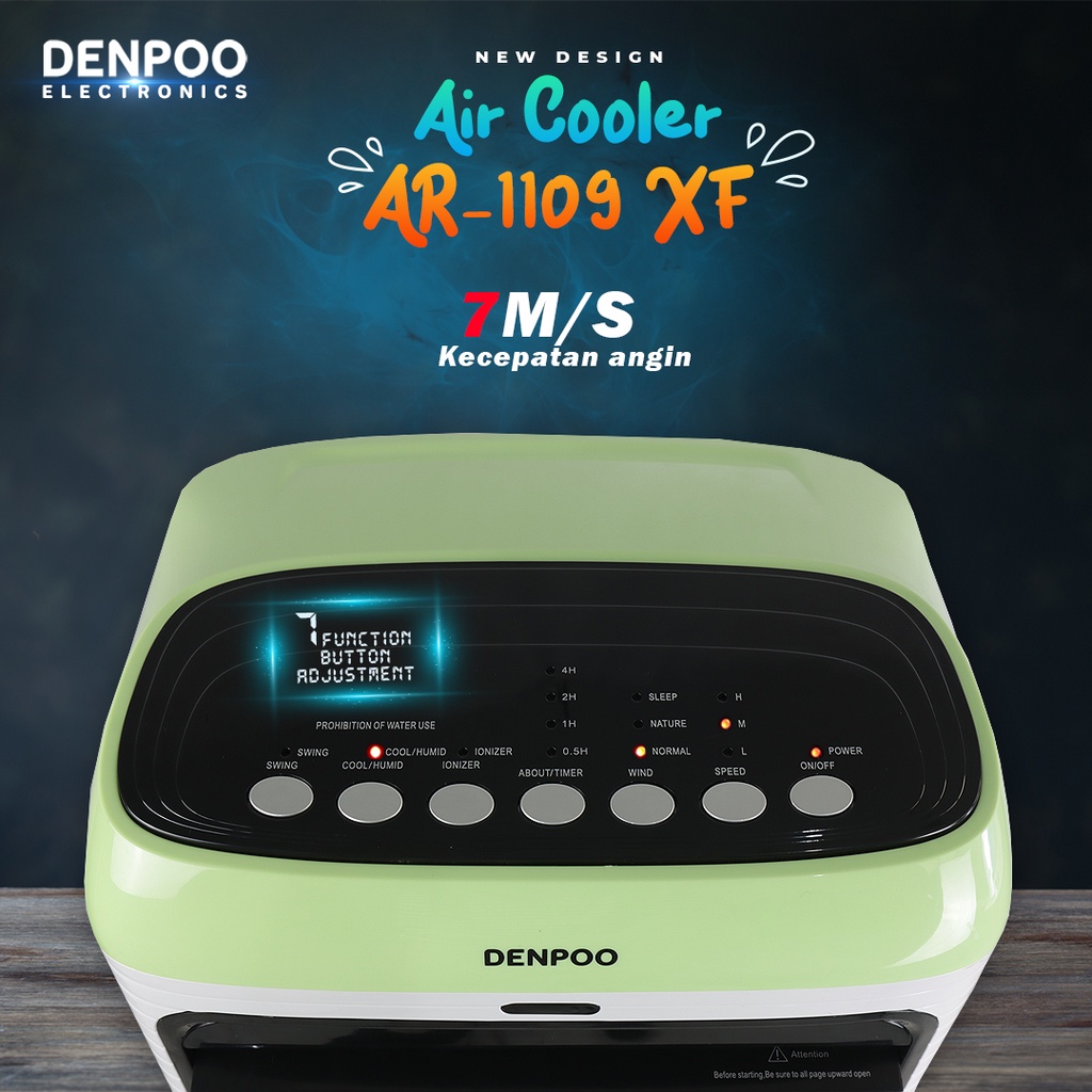 Air Cooler AR 1109 XF Penyejuk Ruangan Model Terbaru dan Super Hemat Listrik