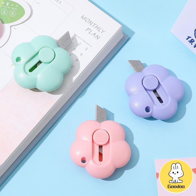 

Pemotong Utilitas Bunga Lucu Mini Portabel Unboxing Pemotong Kertas Rumah Kantor -Doo