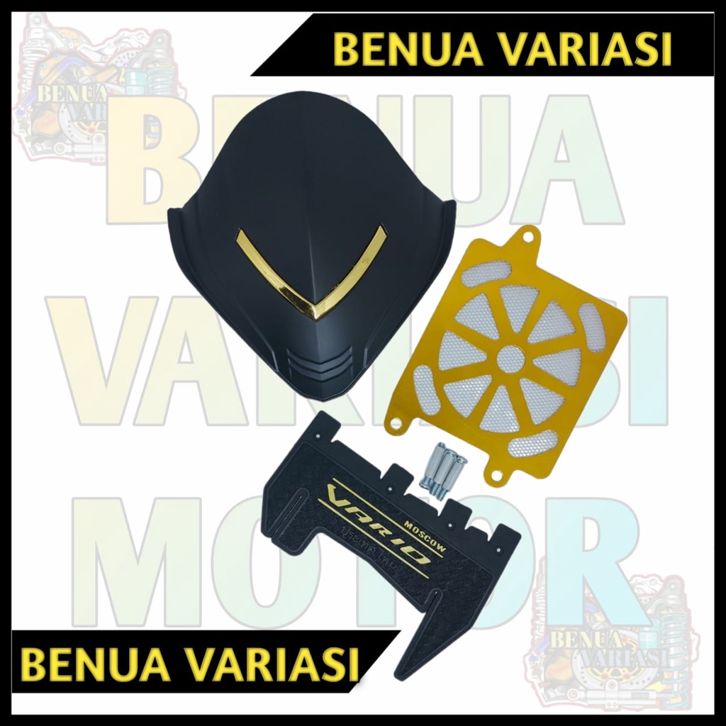 PAKETAN VISOR HONDA VARIO 125 150 MODEL LIST WARNA WINDSIL / WINGDSHIELD VARIO ALL NEW VARIO 125 150