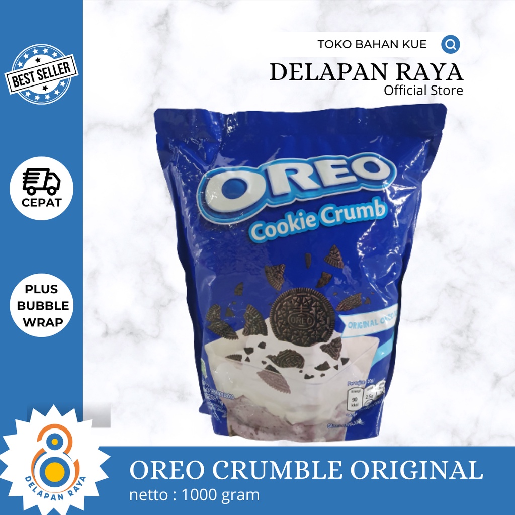 

OREO CRUMBLE ORIGINAL 1KG - 8Raya