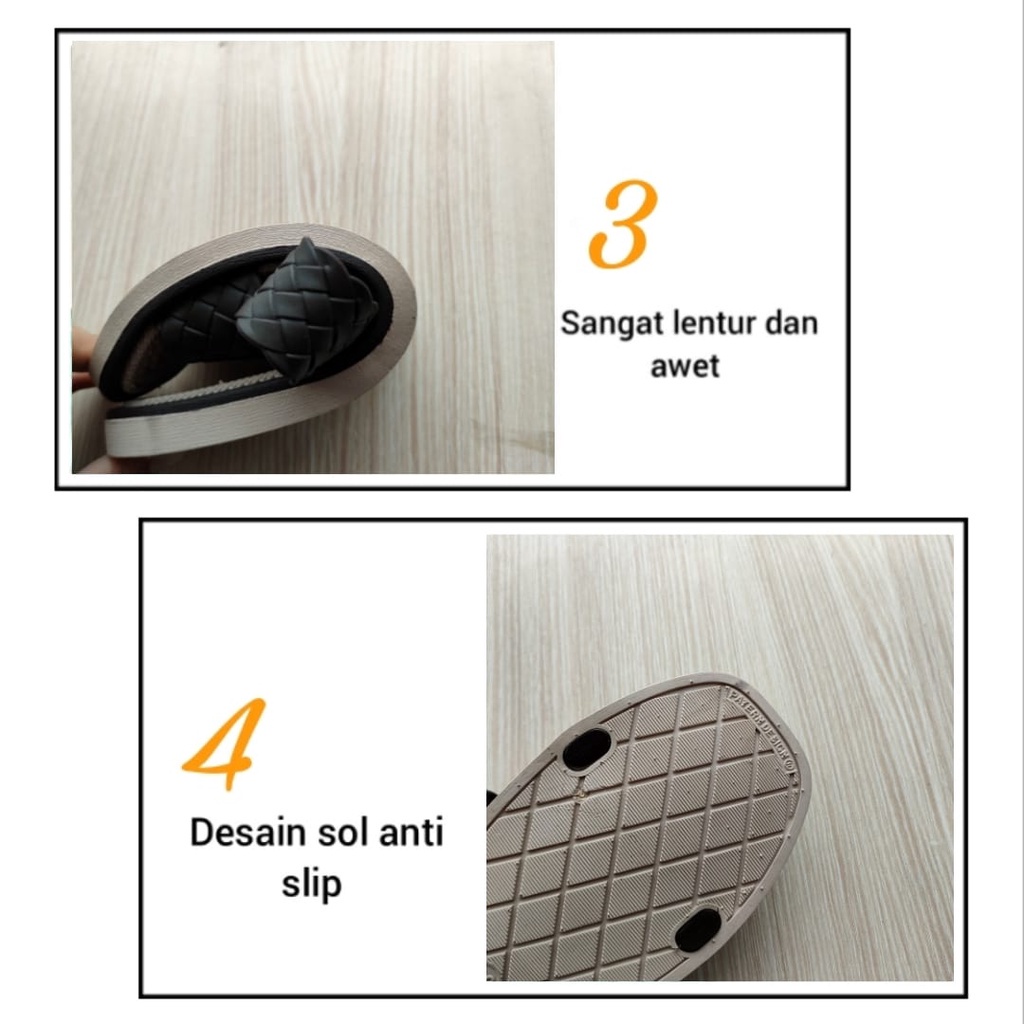 sogo NEW ERA LB E 10056 Sandal Wanita Slip On Sandal Casual Wanita Size 37-41
