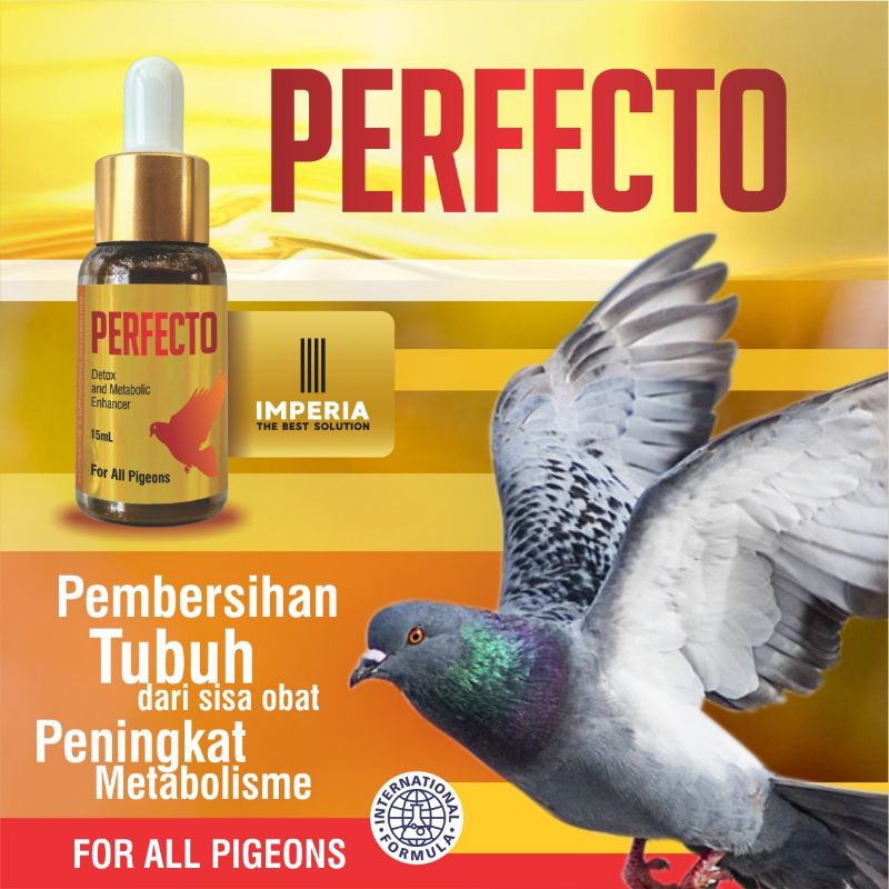 PERFECTO,Jamu Perfecto, doping merpati, jamu merpati