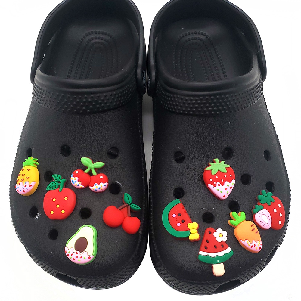 10pcs / set Gelang Tangan Anak Laki-Laki / Perempuan Desain crocs Untuk Pesta / Hadiah