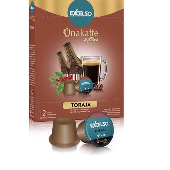 

️✔️✔️ Kopi kapsul Excelso Unakaffe Toraja 