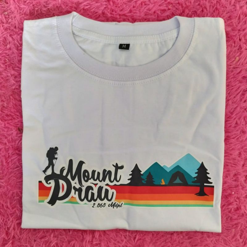 Kaos Pendaki Gunung Prau Lengan Pendek