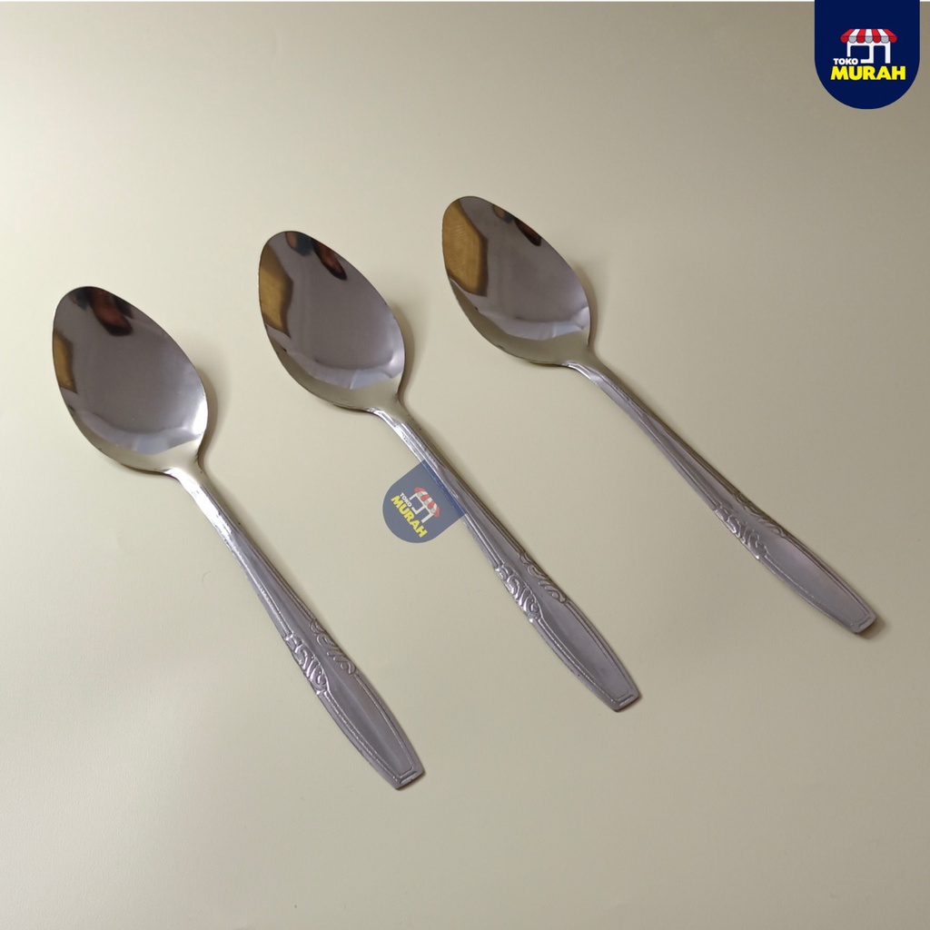 Sendok Makan Stainless Steel High Quality JUAL SATUAN Sendok Nasi stainless Steel Sinda Ware Spoon