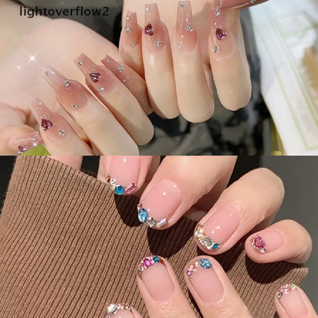 (lightoverflow2) Pensil Wax Nail Art Model Putar Untuk Mengambil Berlian Imitasi (ID)