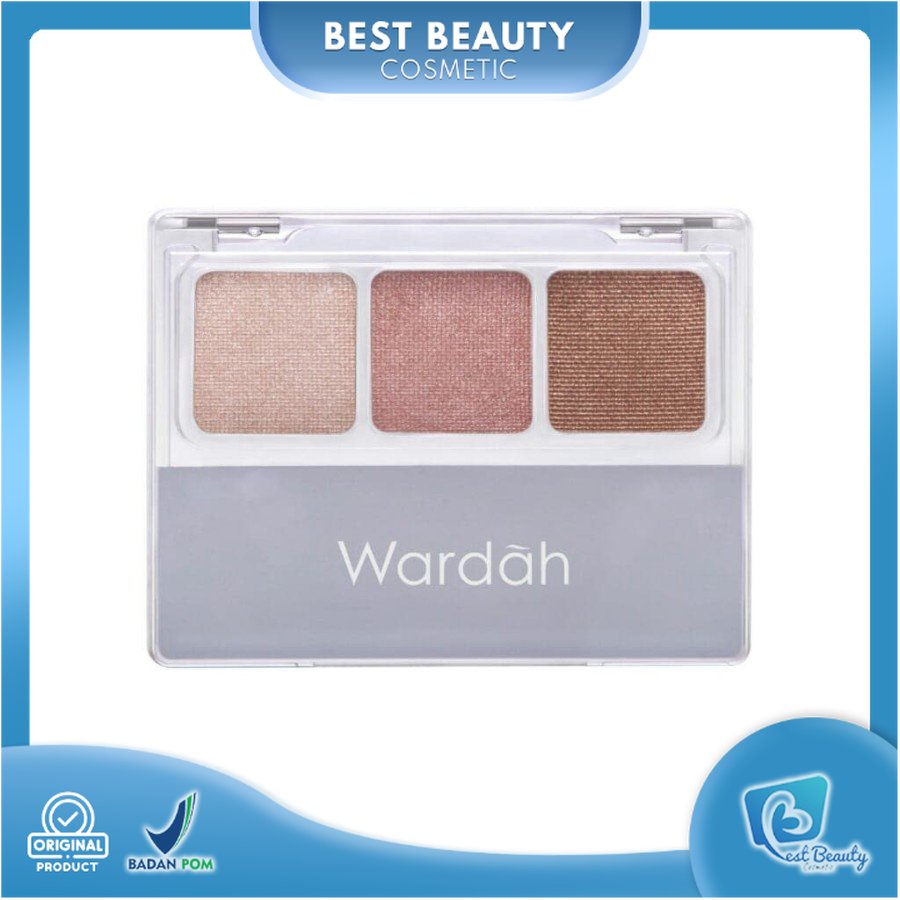 ★ BB ★ Wardah EyeXpert Eyeshadow - 3 Warna Intense Yang Tahan Lama