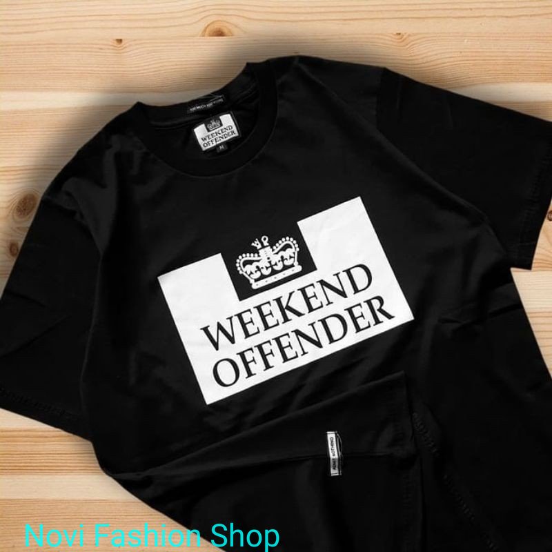 KAOS WEEKEND OFFENDER - CASUAL T-SHIRT DISTRO