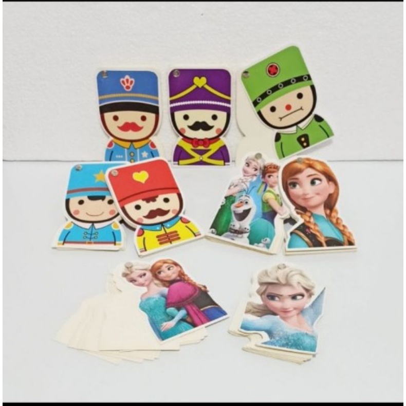 

Flash card word kertas polos memo catatan ring/buku Mini ring saku