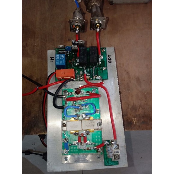kit lengkap boster vhf 144 400 watt tinggal kasih psu