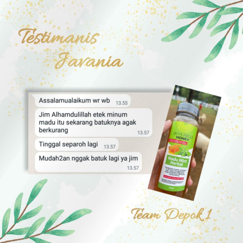 

madu mint Javahills