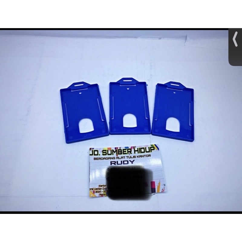 

Name tag id card holder, harga/pcs