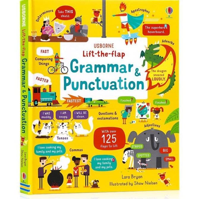 

Promo Ready Buku Usborne Book Lift The Flap Grammar & Punctuation