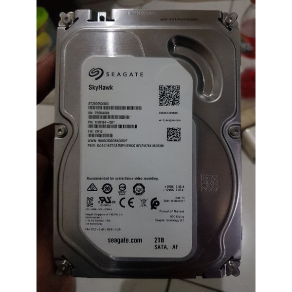 Hardisk Seagate 2000 GB