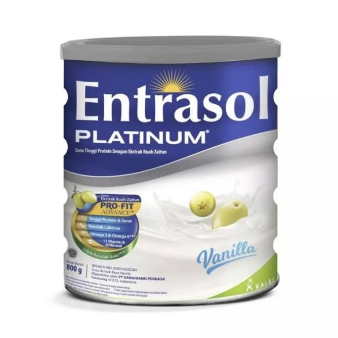 

[ COD ] Entrasol Platinum Vanila 800g Entrasol Senior Vanila 800gr