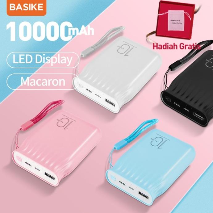 BASIKE POWERBANK 20000 MAH MURAH FAST CHARGING 10000MAH LED DISPLAY GFHT64769FR