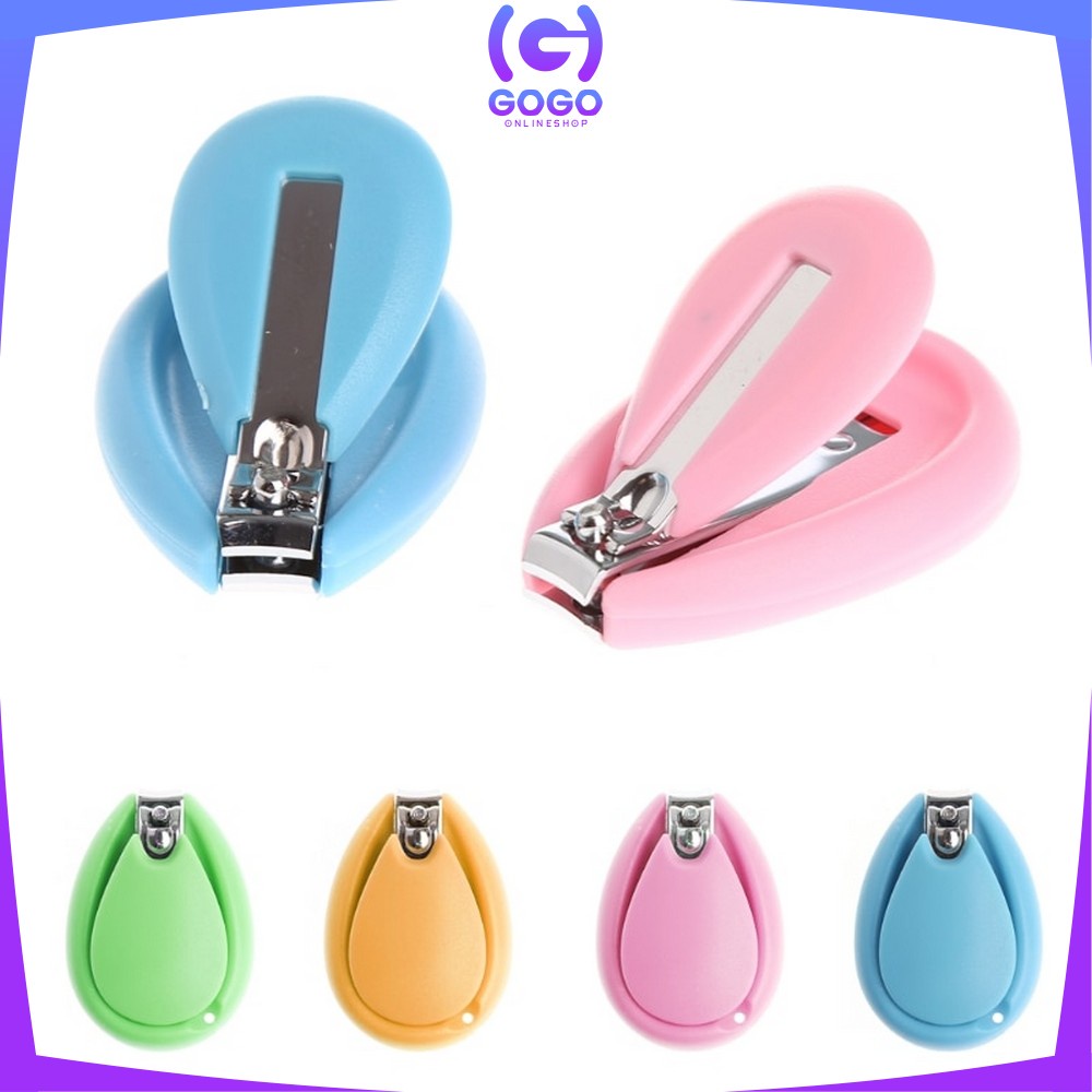 GOGO-C54 Gunting Kuku Bayi Aman Baby Nail Clipper Alat Potong / Jepit Kuku Mini Anak Anti Slip