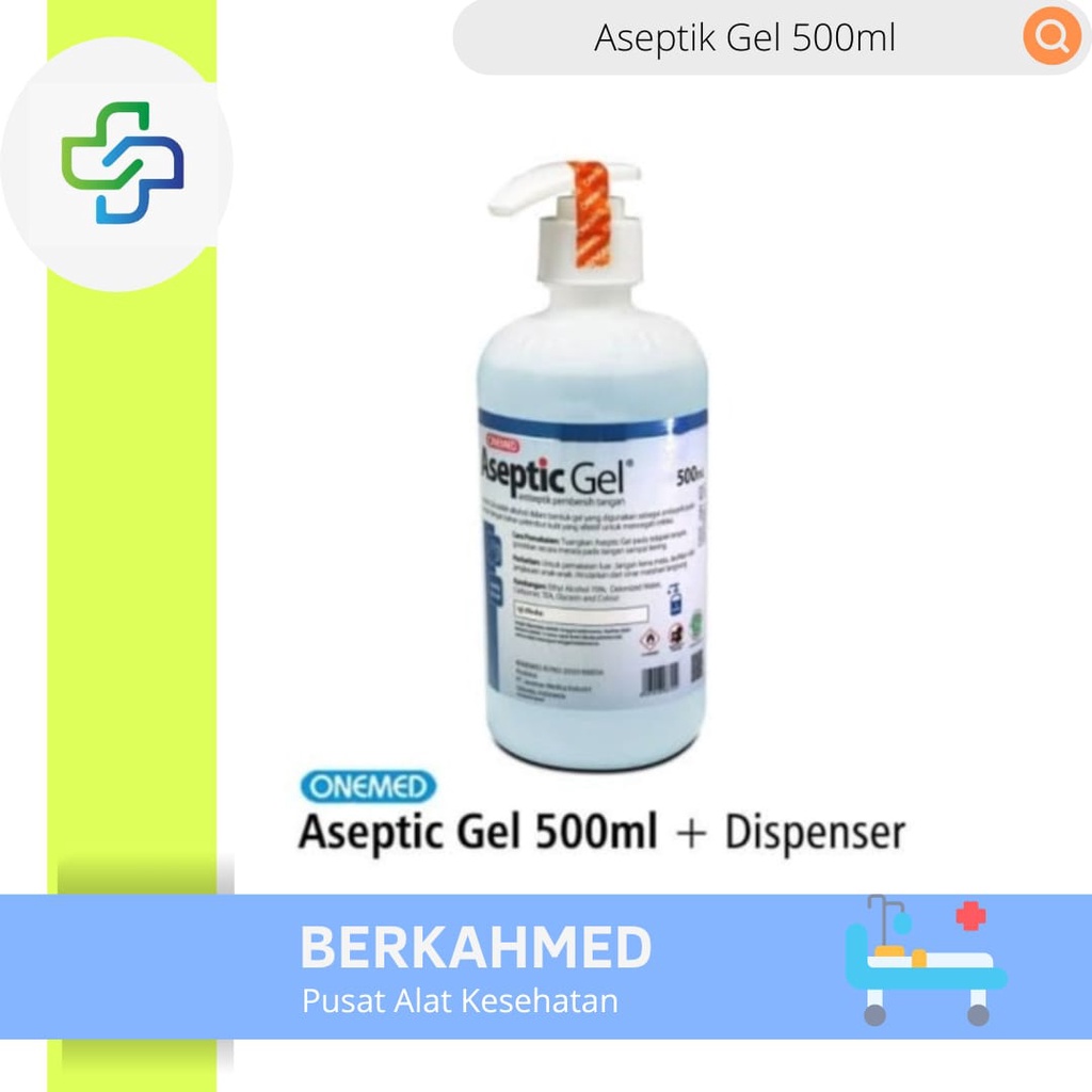 Aseptic Gel 500ml Onemed/ Hand Sanitizer 500ml