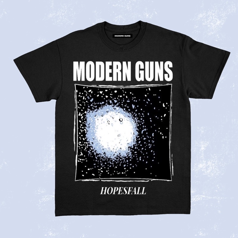 MODERN GUNS 'Hopesfall' Official Merchandise (Kaos Band)