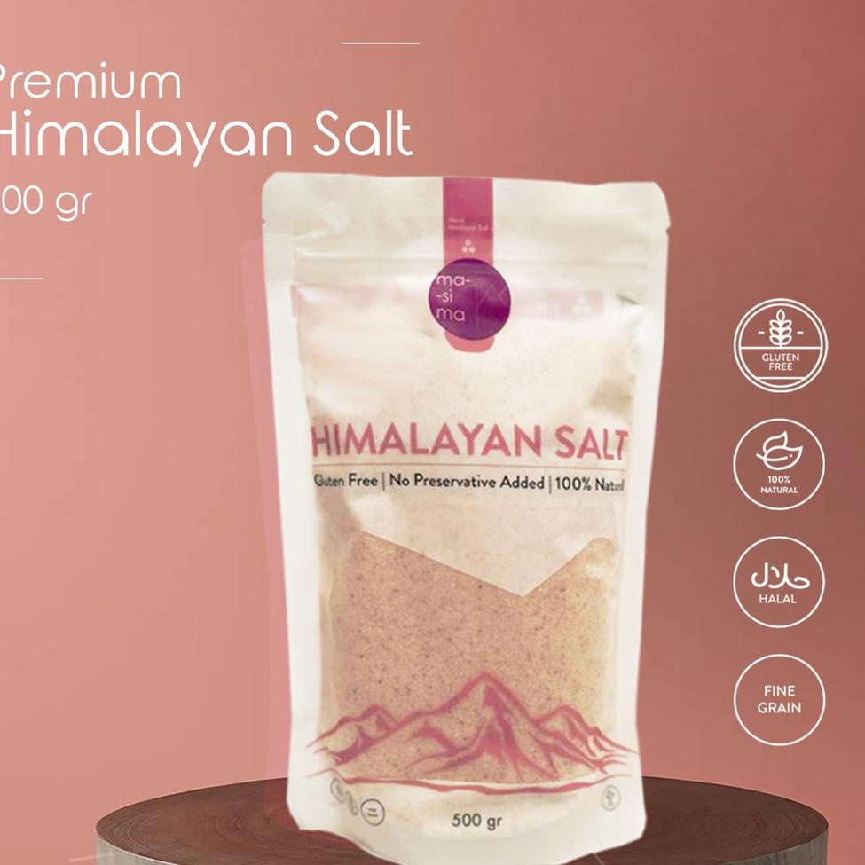 

Star 9.9 Himalayan Salt : Masima Himalayan Salt - Francis Organic Himalayan Salt 500gr 1kg / Garam Himalaya !!