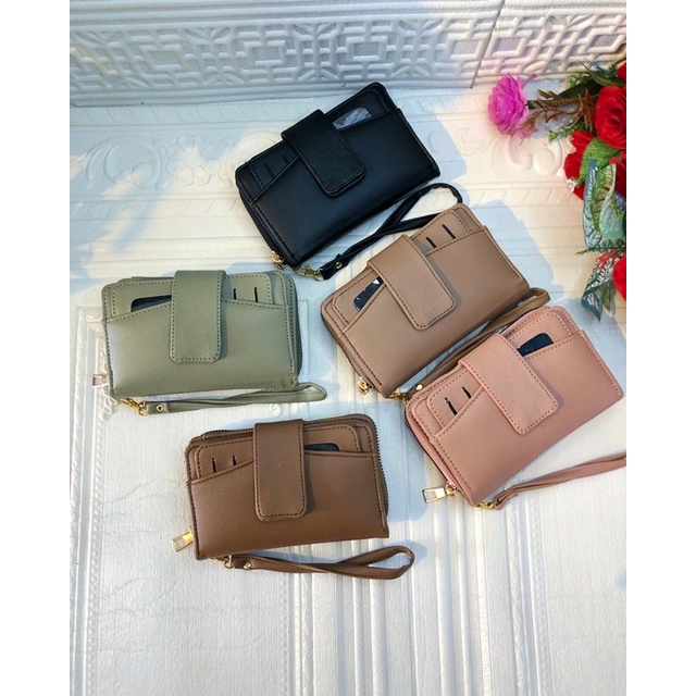 ALICE WALLET / DOMPET MEDIUM / DOMPET LIPAT / DOMPET CARD HOLDER / AQILLA BAGS