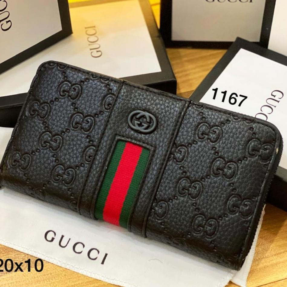 Tidak Diragukan.. Dompet res 1 60017 super premium impor Gucci L2